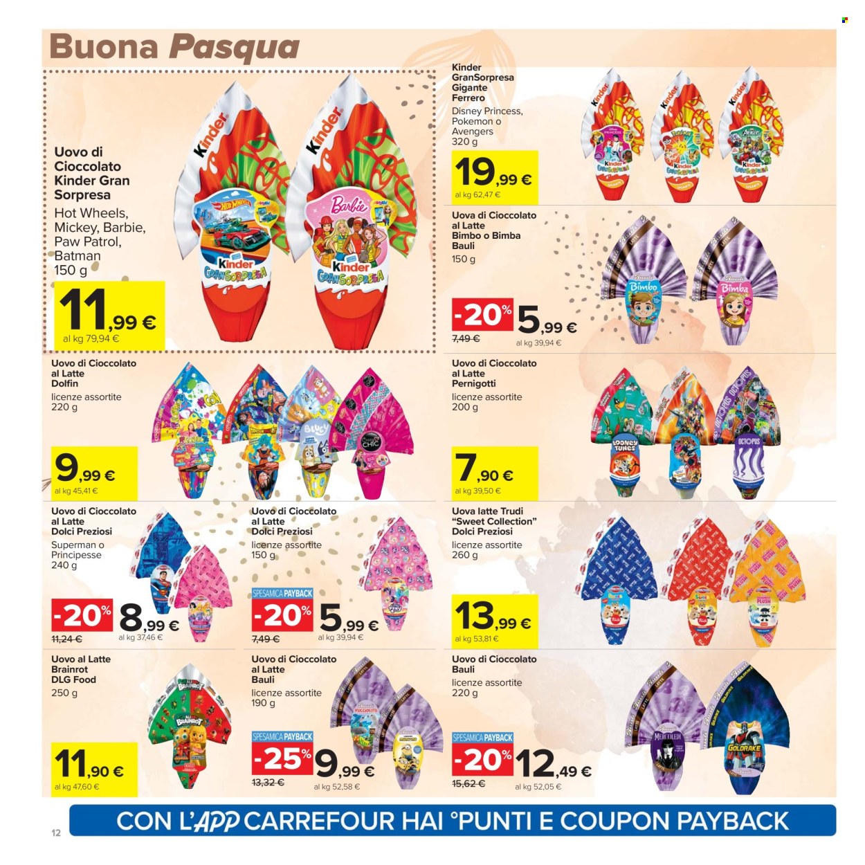 Volantino Carrefour - 24/3/2026 - 6/4/2026. Pagina 12