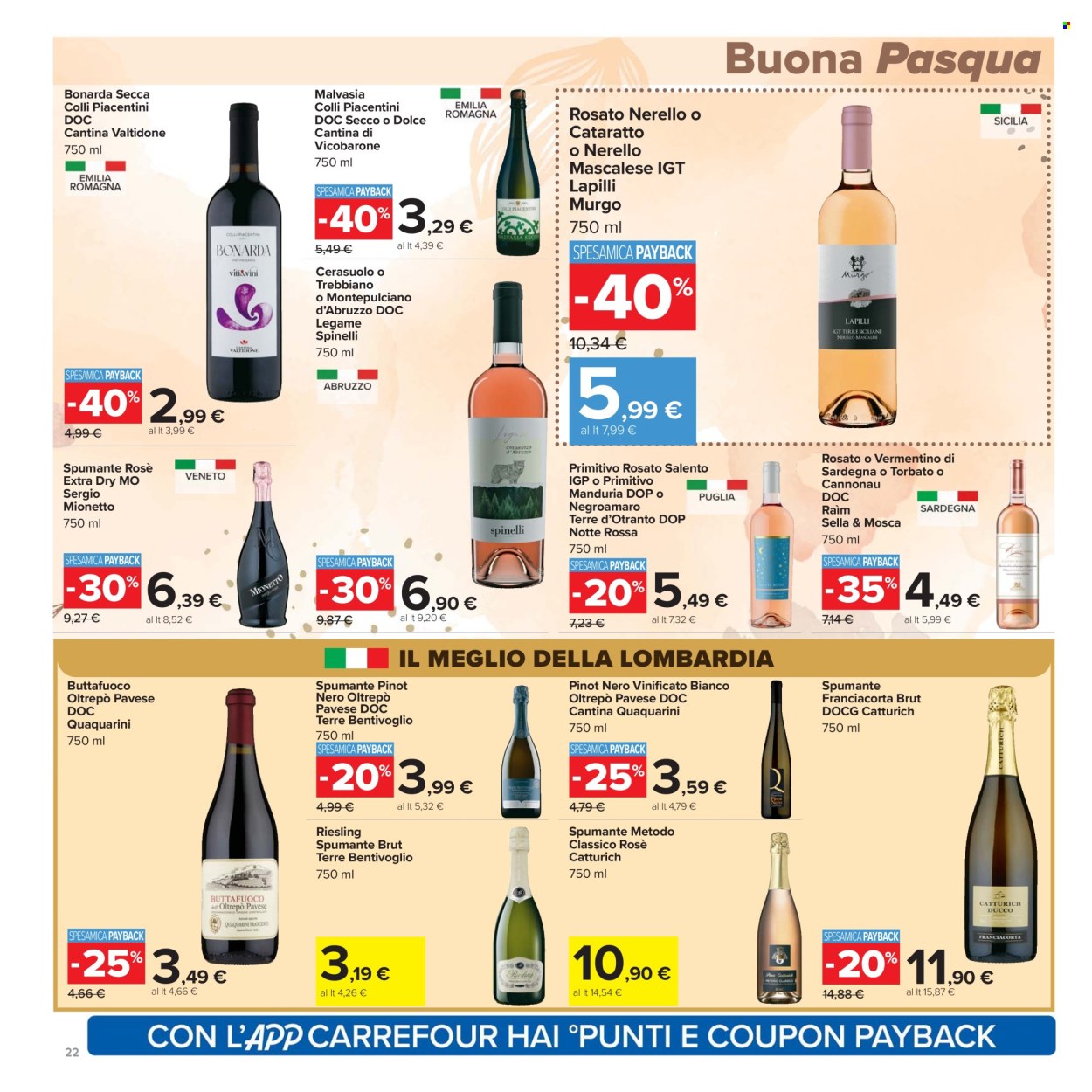 Volantino Carrefour - 24/3/2026 - 6/4/2026. Pagina 22