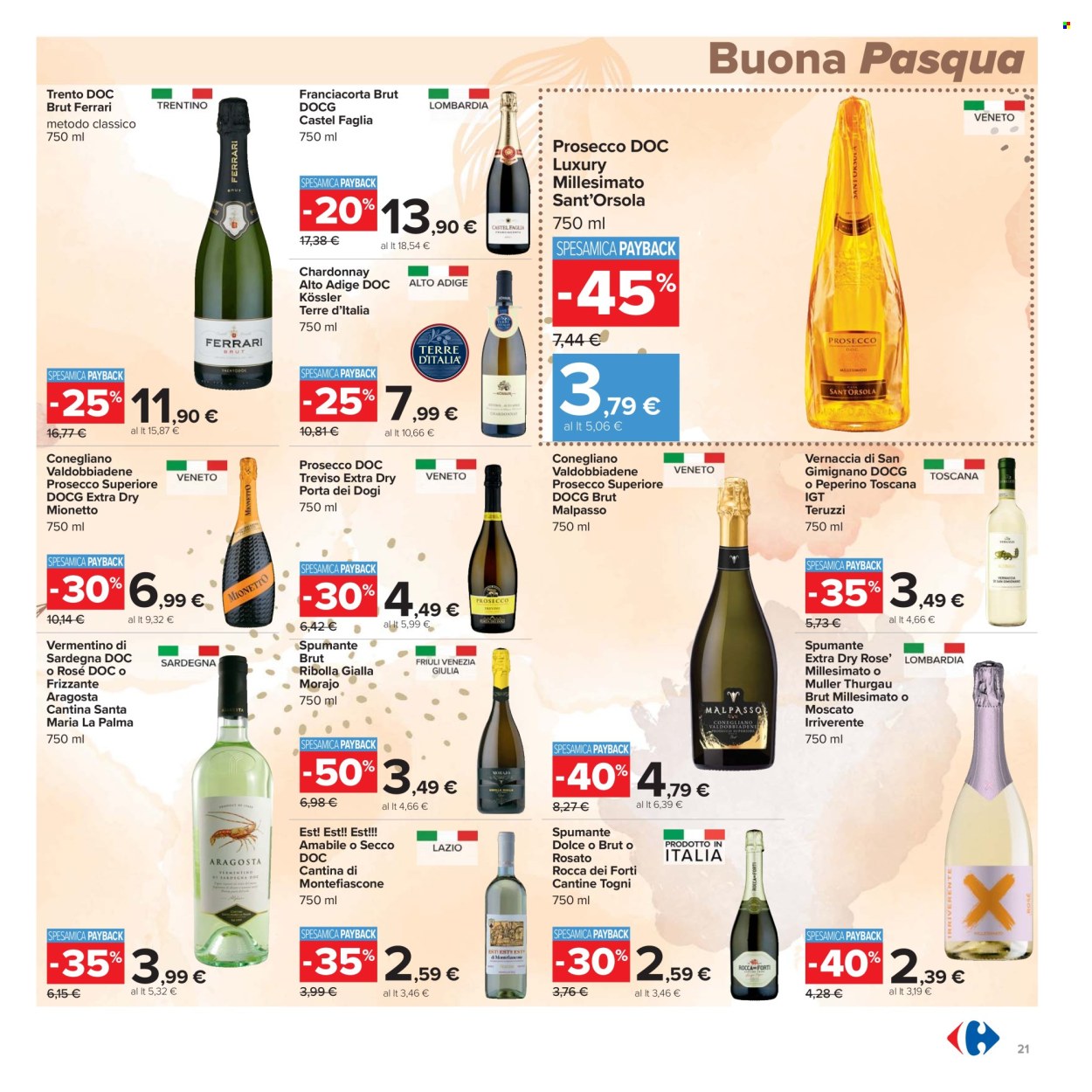 Volantino Carrefour - 24/3/2026 - 6/4/2026. Pagina 21