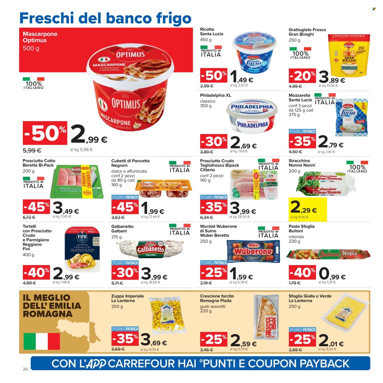 Volantino Carrefour - 24/3/2026 - 6/4/2026. Pagina 26