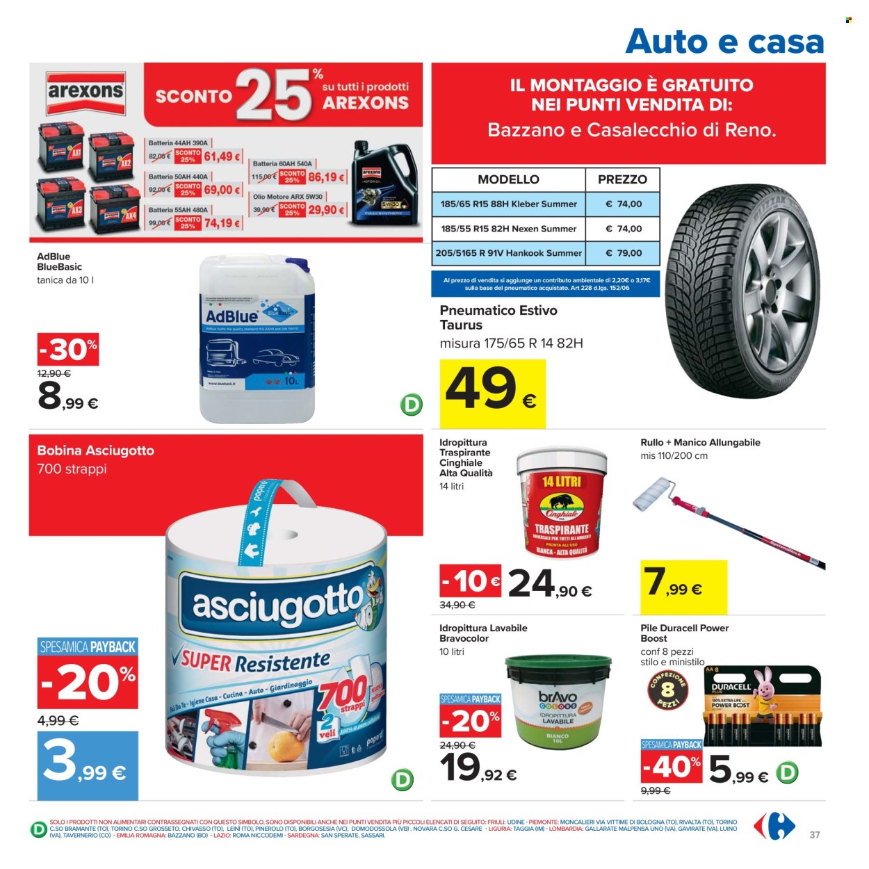 Volantino Carrefour - 24/3/2026 - 6/4/2026. Pagina 37