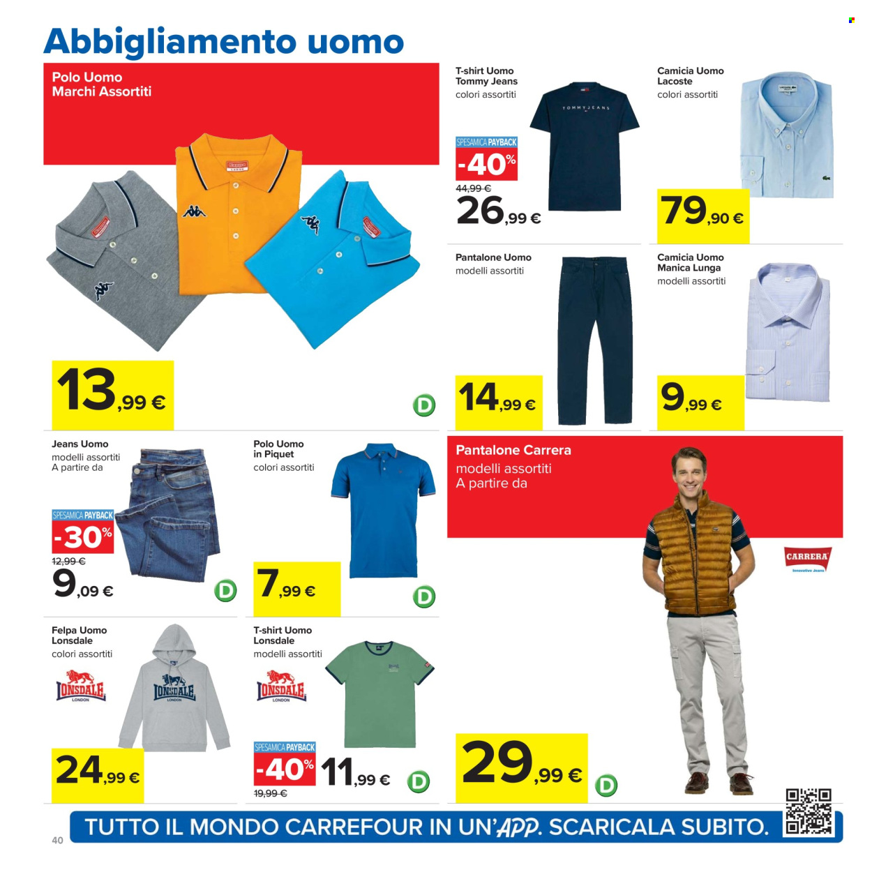Volantino Carrefour - 24/3/2026 - 6/4/2026. Pagina 40
