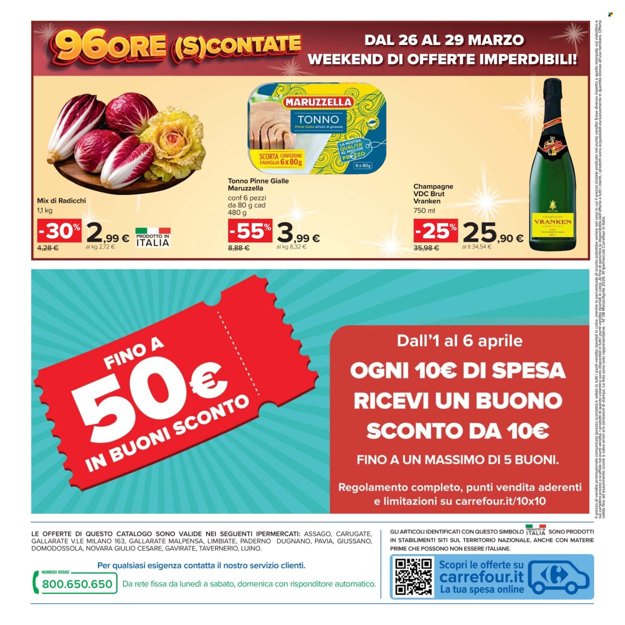 Volantino Carrefour - 24/3/2026 - 6/4/2026. Pagina 50