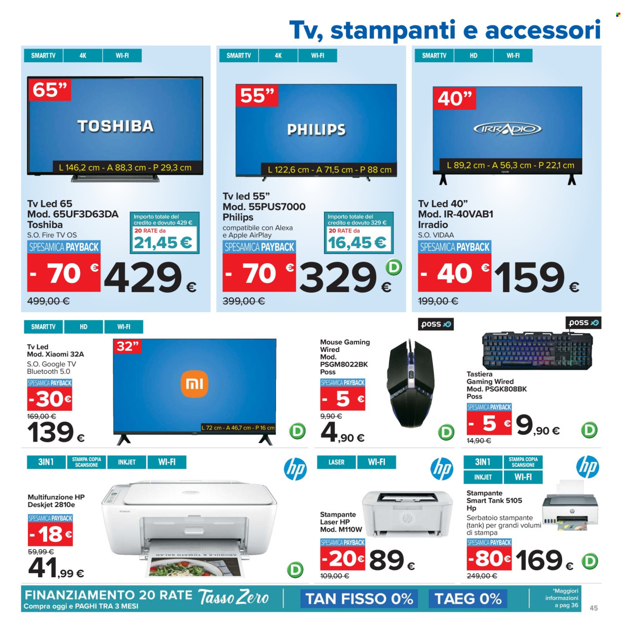 Volantino Carrefour - 24/3/2026 - 6/4/2026. Pagina 45