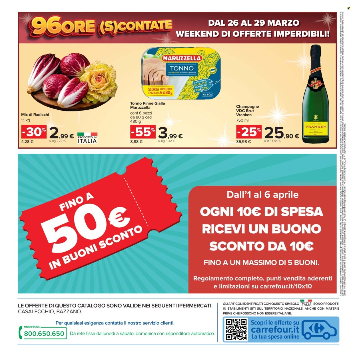 Volantino Carrefour - 24/3/2026 - 6/4/2026. Pagina 50