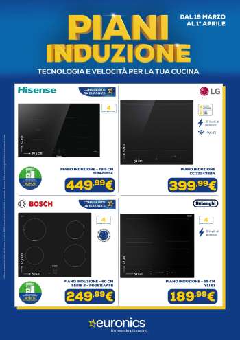 Volantino Euronics - 19/3/2026 - 1/4/2026.
