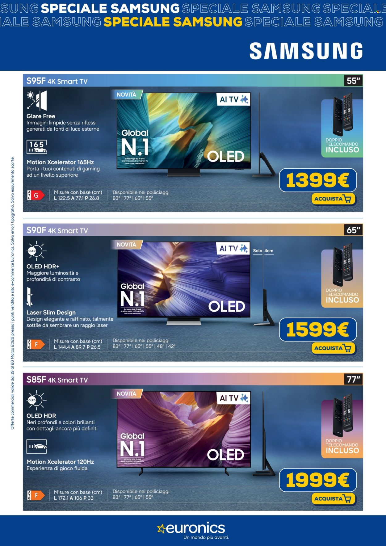 Volantino Euronics - 19/3/2026 - 26/3/2026. Pagina 2