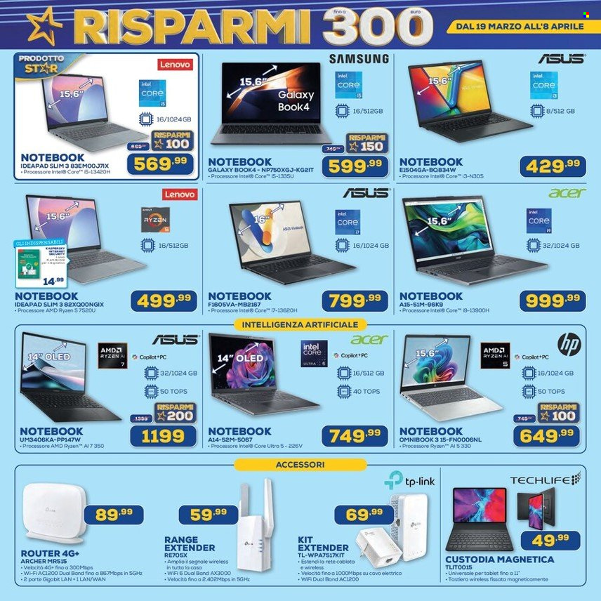 Volantino Euronics - 19/3/2026 - 8/4/2026. Pagina 7