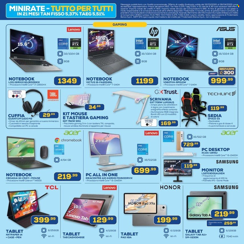 Volantino Euronics - 19/3/2026 - 8/4/2026. Pagina 8