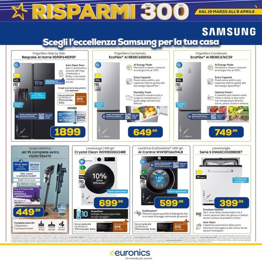 Volantino Euronics - 19/3/2026 - 8/4/2026. Pagina 12