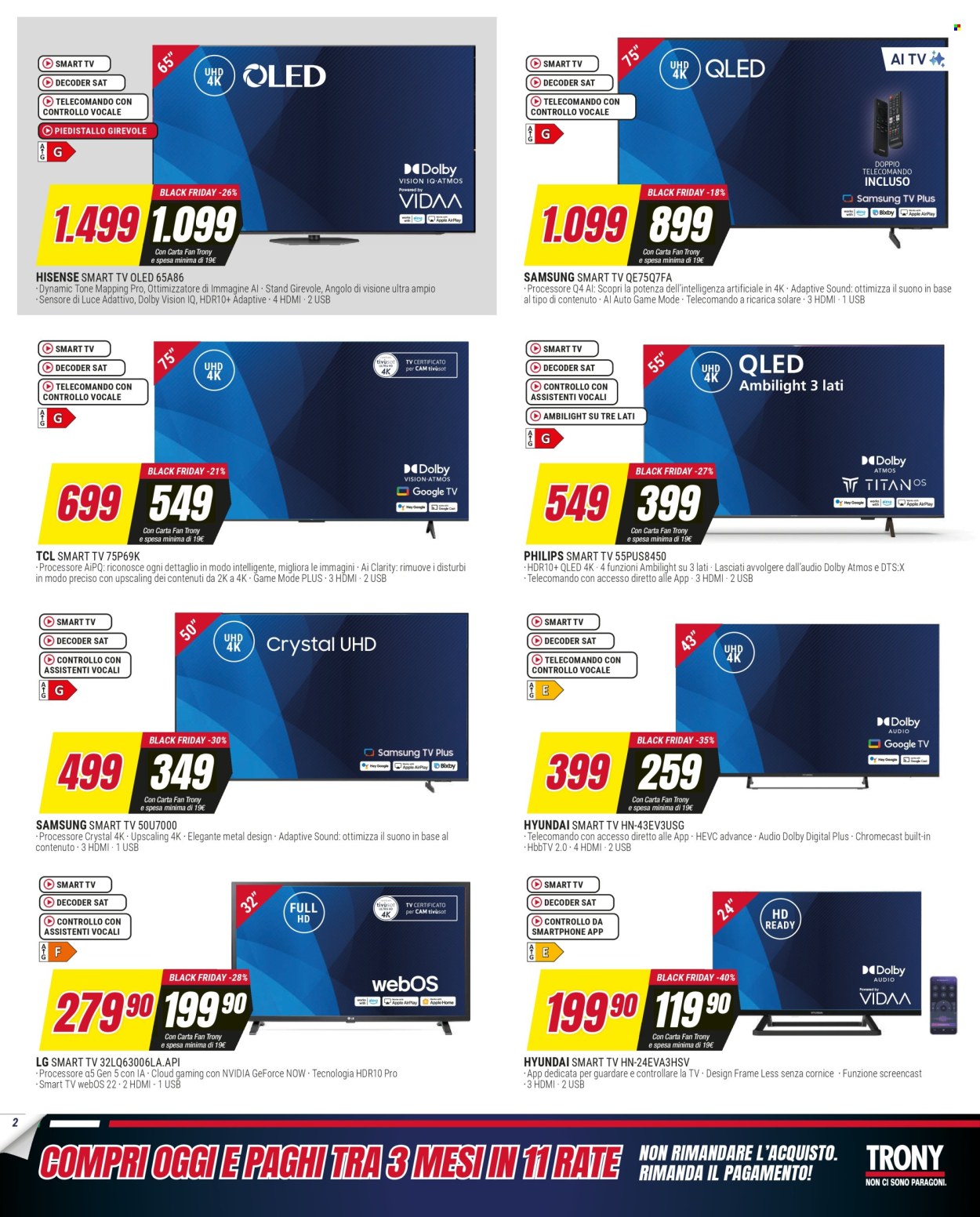 Volantino Trony - 19/3/2026 - 1/4/2026. Pagina 2