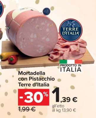 Mortadella con Pistacchio Terre d’Italia