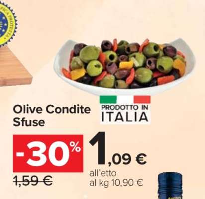 Olive Condite Sfuse
