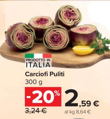 Carciofi Puliti