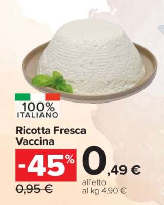 Ricotta Fresca Vaccina