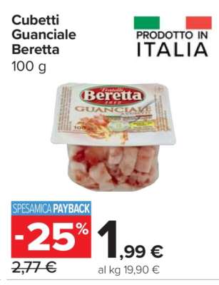 Cubetti Guanciale Beretta