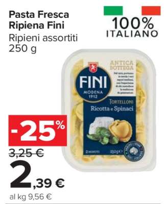 Pasta Fresca Ripiena Fini