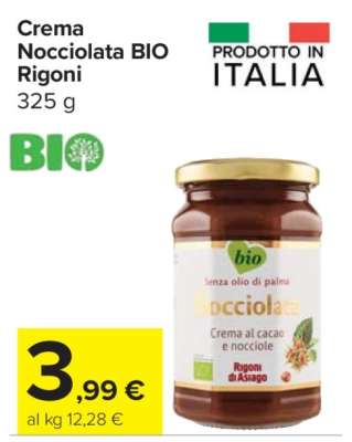 Crema Nocciolata Bio RIGONI