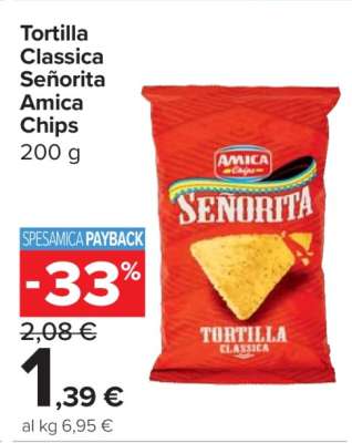 Tortilla Classica Señorita Amica Chips