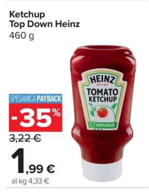 Ketchup Top Down Heinz