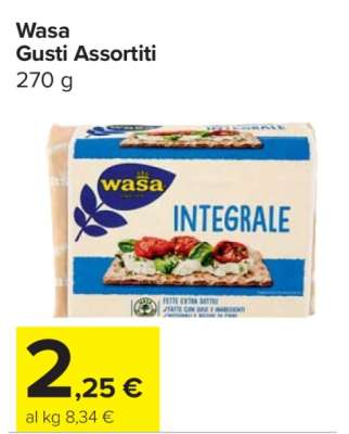 Wasa Gusti Assortiti
