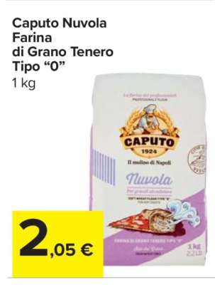 Caputo Nuvola Farina di Grano Tenero Tipo “0”