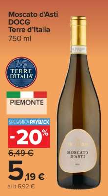 Moscato d’Asti DOCG Terre d’Italia