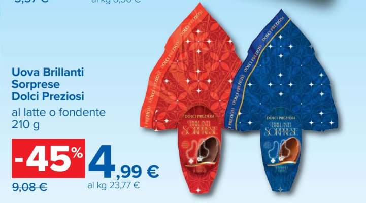 Uova Brillanti Sorprese Dolci Preziosi