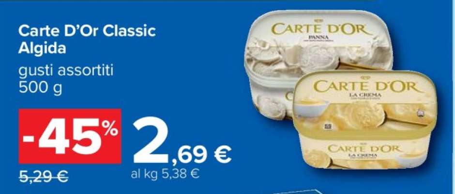 Carte D’Or Classic Algida