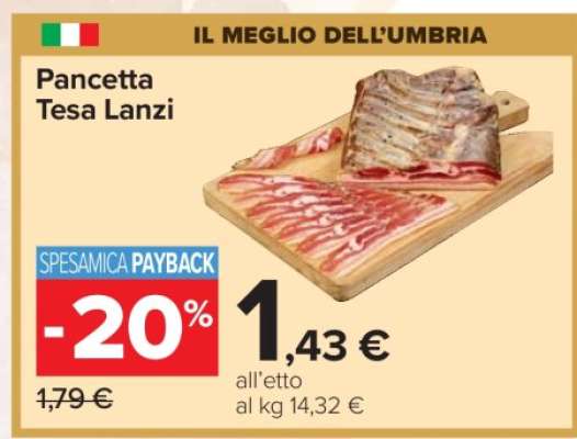 Pancetta Tesa Lanzi