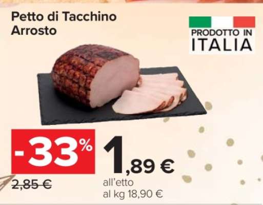 PETTO DI TACCHINO ARROSTO