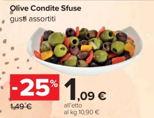 Olive Condite Sfuse