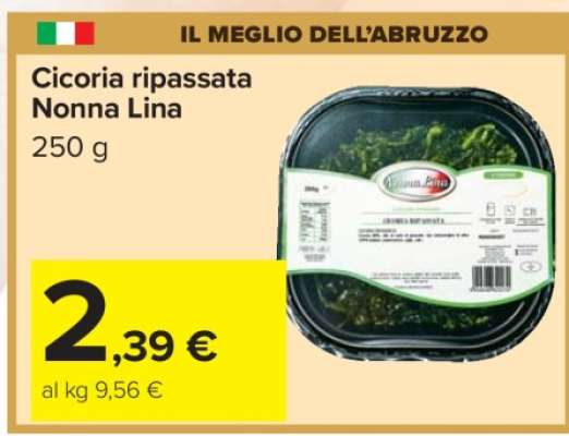 CICORIA RIPASSATA NONNA LINA