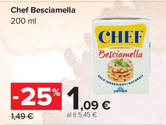 CHEF Besciamella