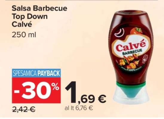 Salsa Barbecue Top Down Calvé
