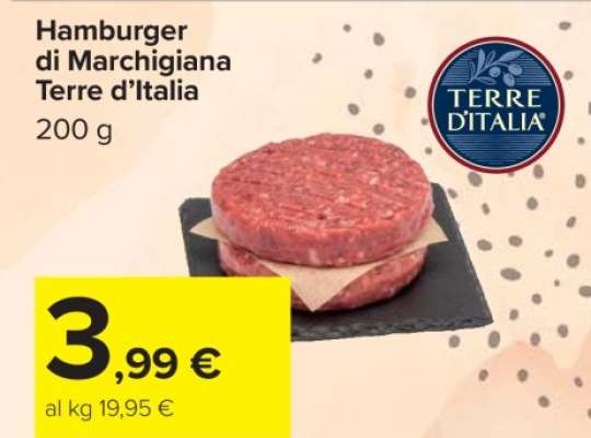 Hamburger di Marchigiana Terre d’Italia