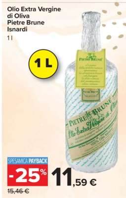 Olio Extra Vergine di Oliva Pietre Brune Isnardi