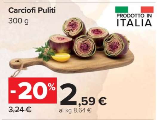 Carciofi Puliti