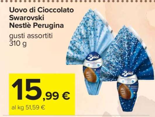 Uovo di Cioccolato Swarovski Nestlè Perugina