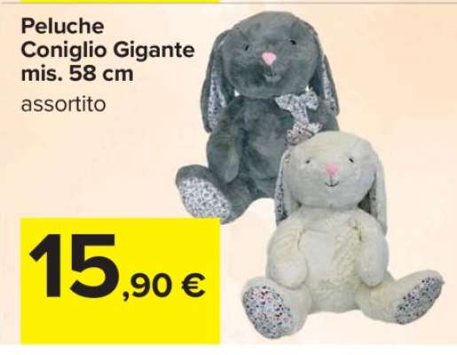 Peluche Coniglio Gigante