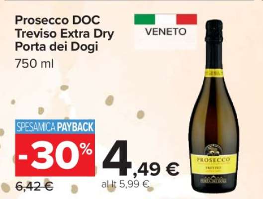 Prosecco DOC Treviso Extra Dry Porta dei Dogi