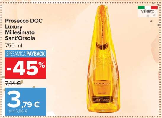 Prosecco DOC Luxury Millesimato Sant'Orsola