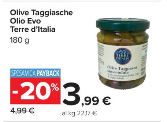 Olive Taggiasche Olio Evo Terre d’Italia