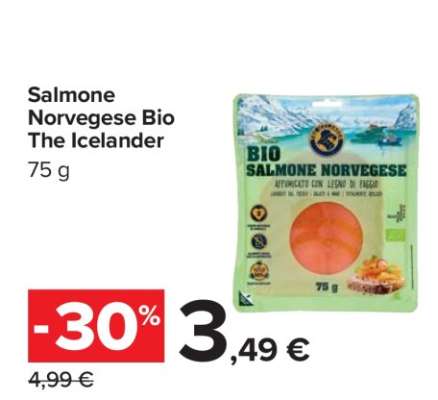 Salmone Norvegese Bio The Icelander