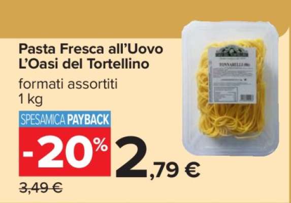 Pasta Fresca all’Uovo L’Oasi del Tortellino