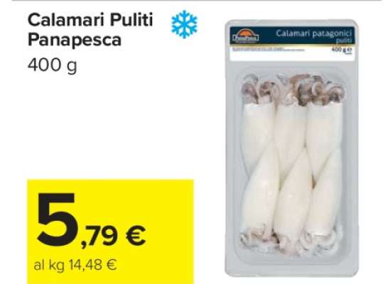 Calamari Puliti Panapesca