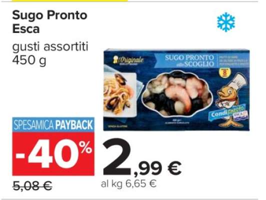 Sugo Pronto Esca