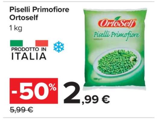 Piselli Primofiore Ortoself