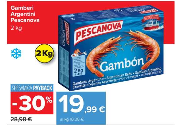 Gamberi Argentini Pescanova