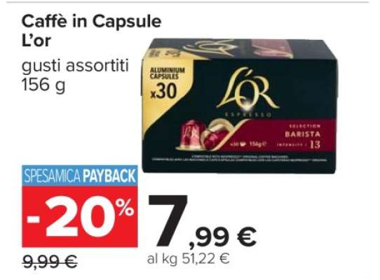 Caffè in Capsule L'or